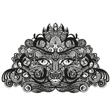 面對