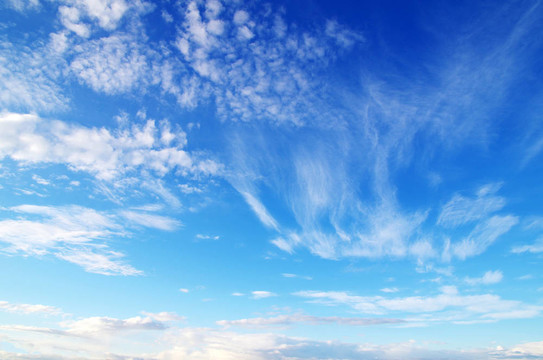 藍(lán)色的天空