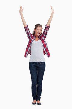 一個(gè)女人手臂的肖像