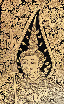 傳統(tǒng)泰式繪畫(huà)藝術(shù)