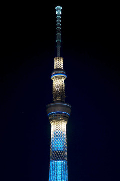 東京晴空塔的夜晚