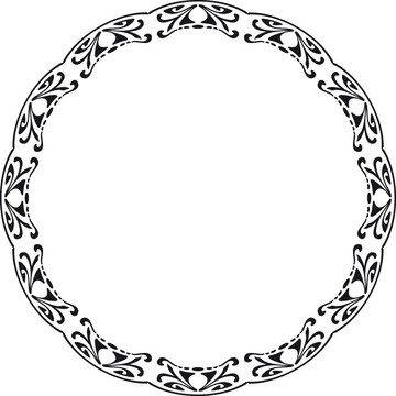 圓形框架在新藝術(shù)運(yùn)動(dòng)風(fēng)格