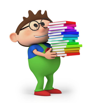 男孩的書