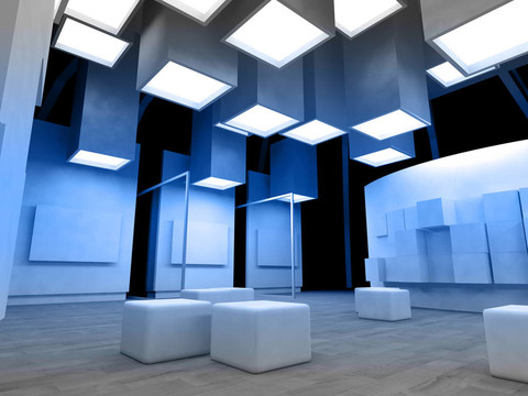 與空白幀美術館；現代建筑；概念體系