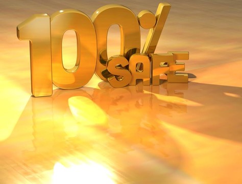 3D百分之100安全黃金文本