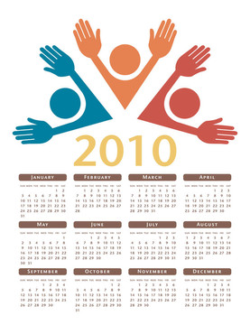 2010人日歷。
