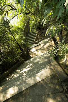 布達佩斯公園樓梯