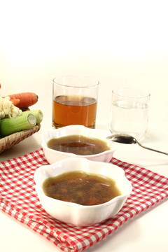 蔬菜牛肉清湯