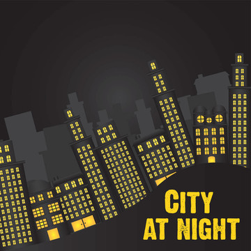 城市的夜晚