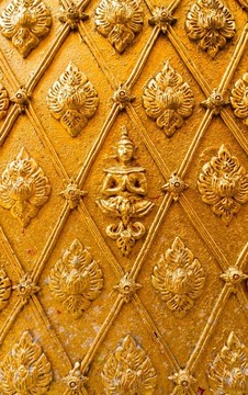 在金和玉佛寺壁畫；