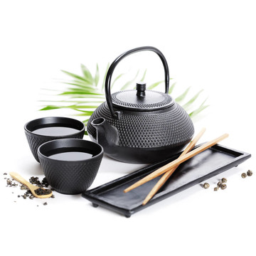 綠茶和筷子