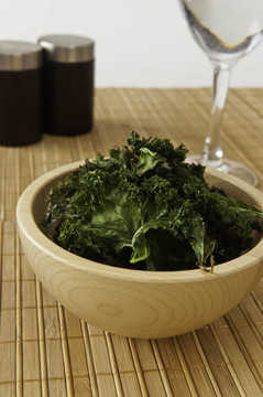 羽衣甘藍(lán)芯片的小吃