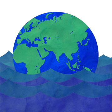 地球漂浮