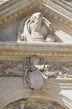 圣Eustachio教堂。Acquaviva delle Fonti。普利亞。意大利.