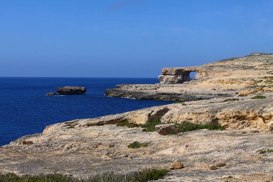 科米諾和戈佐島島的景觀