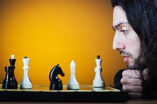 棋手玩他的游戲