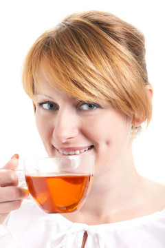一杯茶的女人
