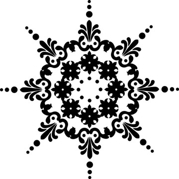 雪花冬季背景。