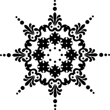 雪花冬季背景。