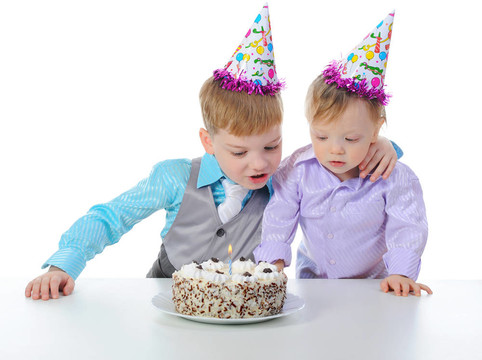 美麗小男孩生日快樂