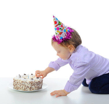 美麗小男孩生日快樂