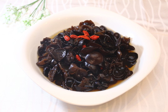 雞湯浸木耳