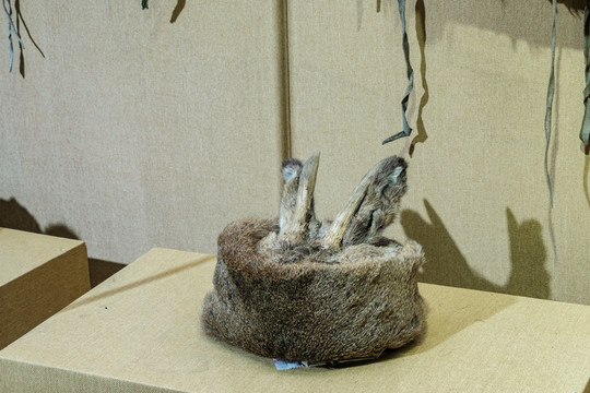 鄂倫春狍皮帽
