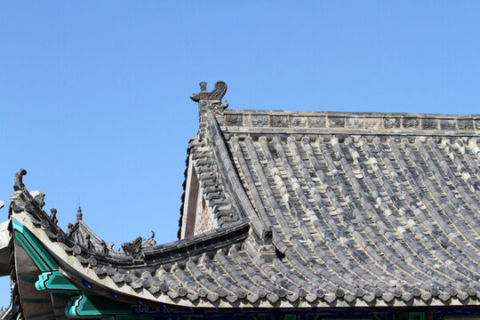 灰瓦 中國建筑 古建筑 小青瓦