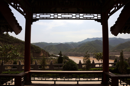 古建筑回廊