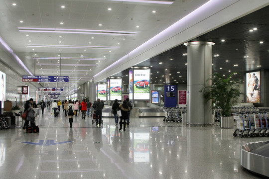 成都機場 航站樓 行李提取大廳