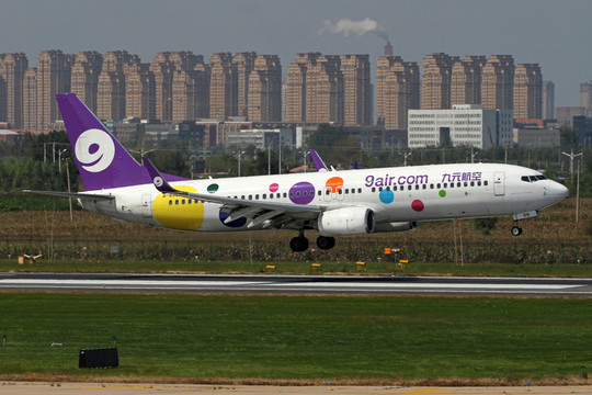 九元航空 波音737