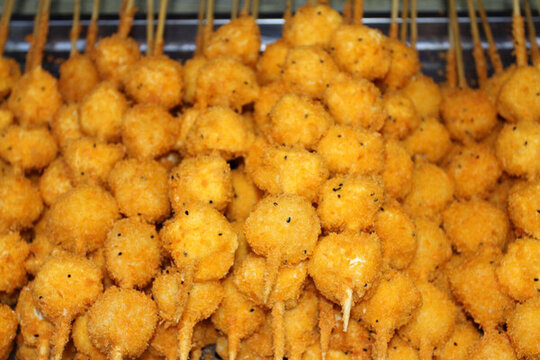 花枝燒 美食 小吃 蝦球 美味