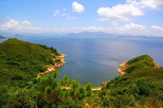 香港山水從山