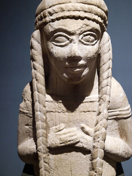 古代伊特魯里亞藝術(shù)；宏偉的陵墓。丘西；托斯卡納；意大利