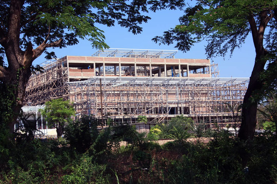 正在建造的建筑物