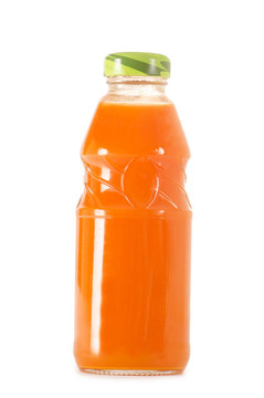 玻璃與carrot juice
