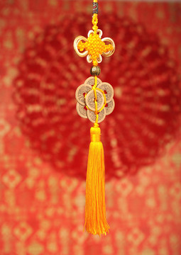 春節(jié)問候吉祥結(jié)