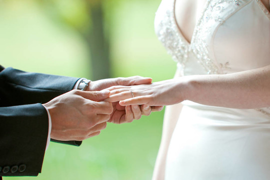 交換結(jié)婚戒指