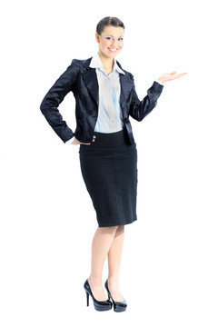 漂亮的女商人