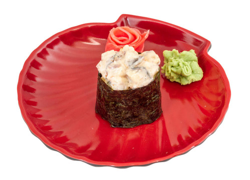 香料醬熏鰻魚壽司鰻魚與W片分離