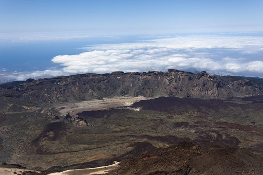 從特內(nèi)里費(fèi)泰德峰景觀