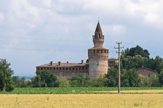 Rivalta城堡。Emilia Romagna。意大利.