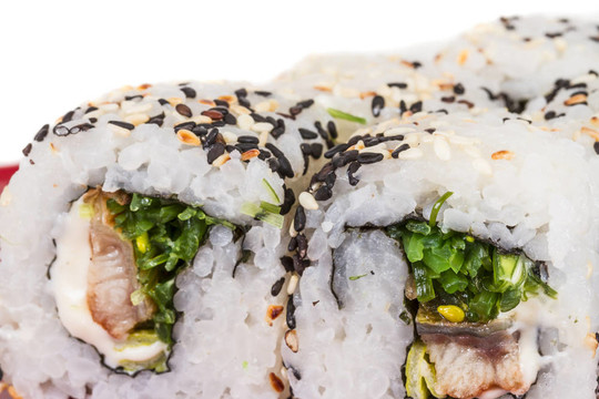 日本的傳統(tǒng)美食-- Maki Roll紫菜；奶油芝士