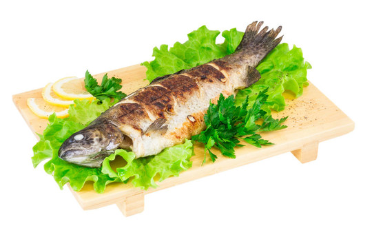 烤鱸魚