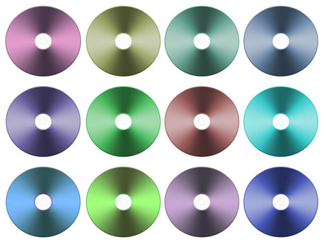 白背彩色CD