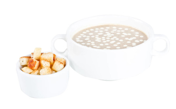 綠色野菌湯盅