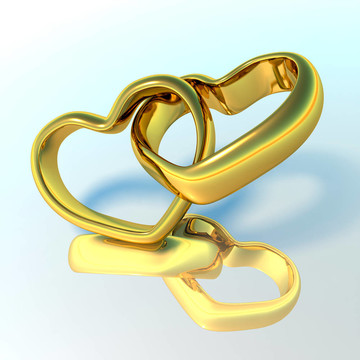 結(jié)婚戒指的形狀的心