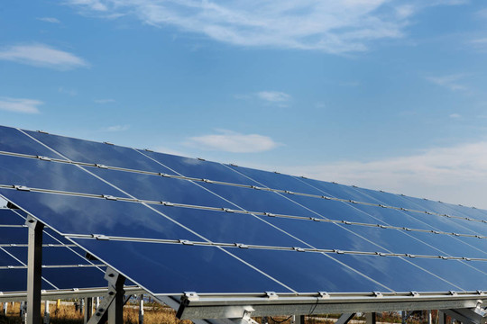 太陽能電池板可再生能源領域