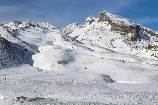 Formigal的滑雪勝地（Huesca；西班牙）