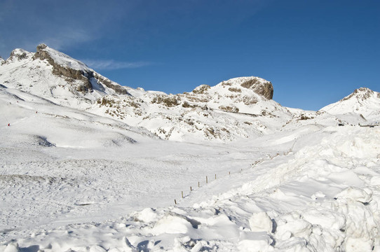 Formigal的滑雪勝地（Huesca；西班牙）